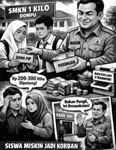 Oknum PNS di SMKN 1 Kilo Terseret Isu Dugaan Pungli PIP Bakal Dipanggil KCD Dikpora