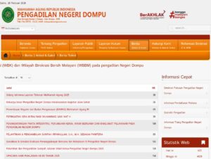 Pengadilan Negeri Dompu Menuju Wilayah Bebas Korupsi dan Birokrasi Bersih Melayani