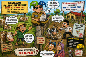 Perda Sudah Terbit, Penertiban Eks HGU Lawata Permai Belum Jelas