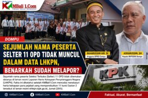 Sejumlah Nama Peserta Selter 11 OPD Tidak Muncul dalam Data LHKPN, Benarkah Sudah Melapor?