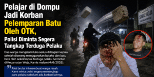 Pelajar SMP di Dompu Jadi Korban Pelemparan Batu, Warga Harap Polisi Segera Ungkap Pelaku