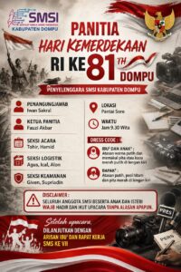 Semarak HUT RI ke-81, SMSI Dompu Bakal Gelar Upacara Merah-Putih di Pantai Soro